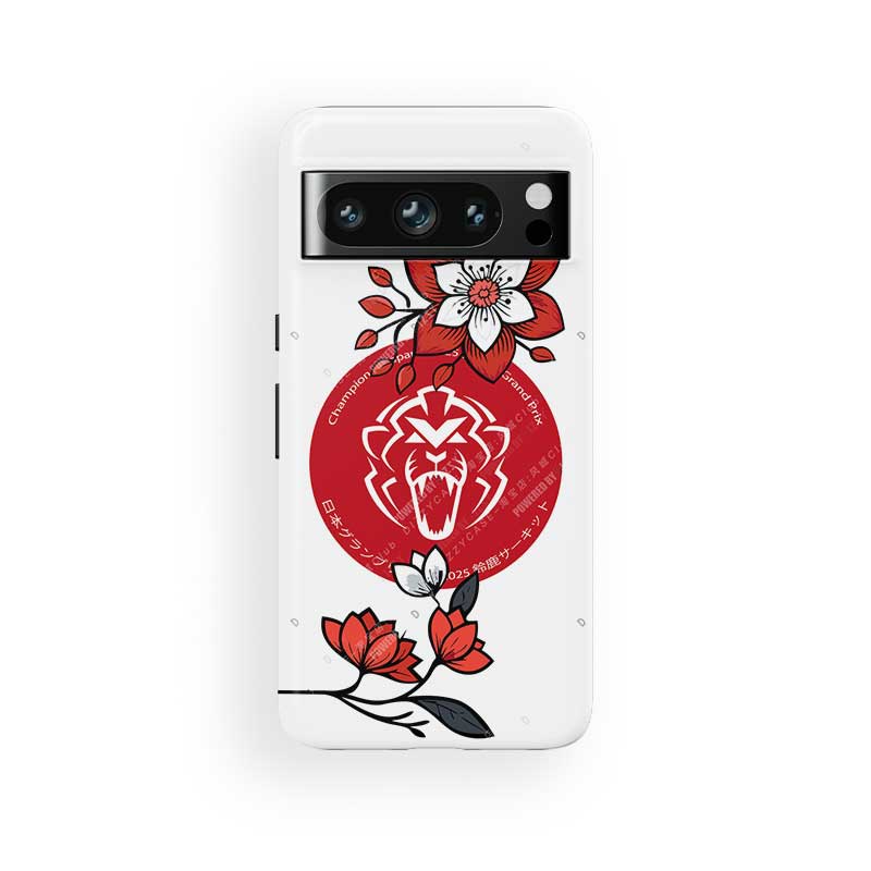 Max Verstappen 2025 F1 Japanese GP Helmet Edition Phone Case – Sakura Spirit Design (Google, Huawei, Xiaomi, OnePlus) | DIZZY