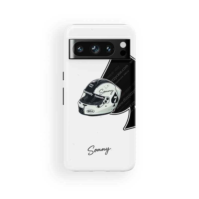 Sonny Hayes “F1: The Movie” Helmet Edition Phone Case – Tribute Design for Google & More | DIZZY CASE