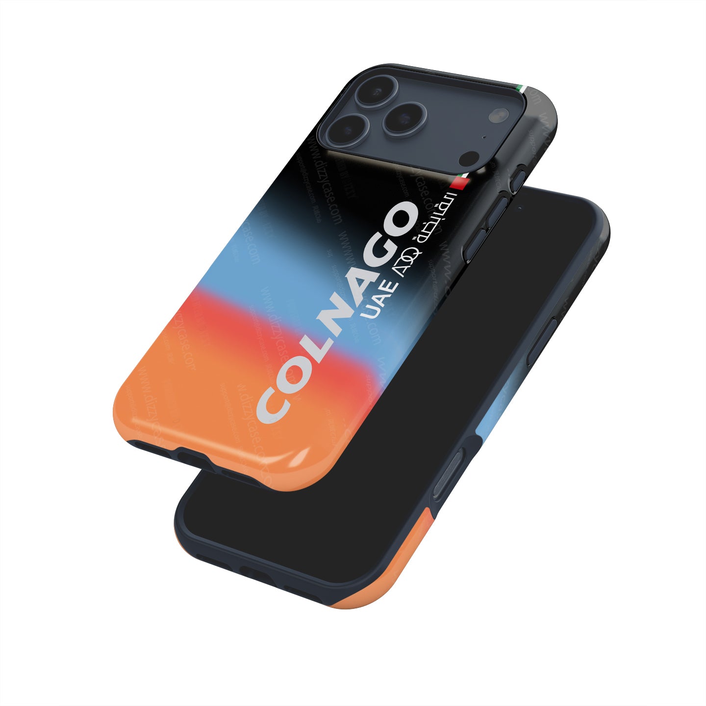 Colnago V4RS Disc UAE TEAM EMIRATES ADQ Livery Matte Phone Case by DIZZY