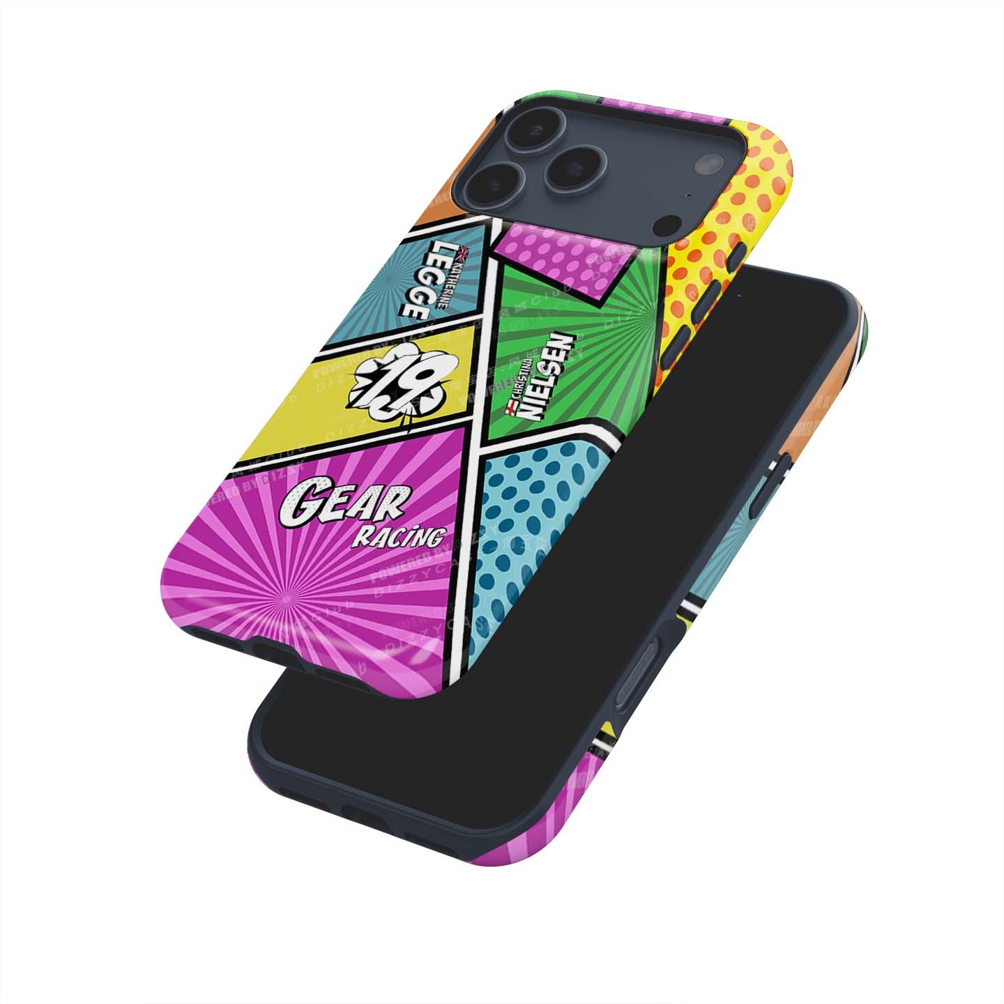 GEAR Racing Lamborghini Huracan iPhone Case – Pop Art Livery for Apple | DIZZY CASE