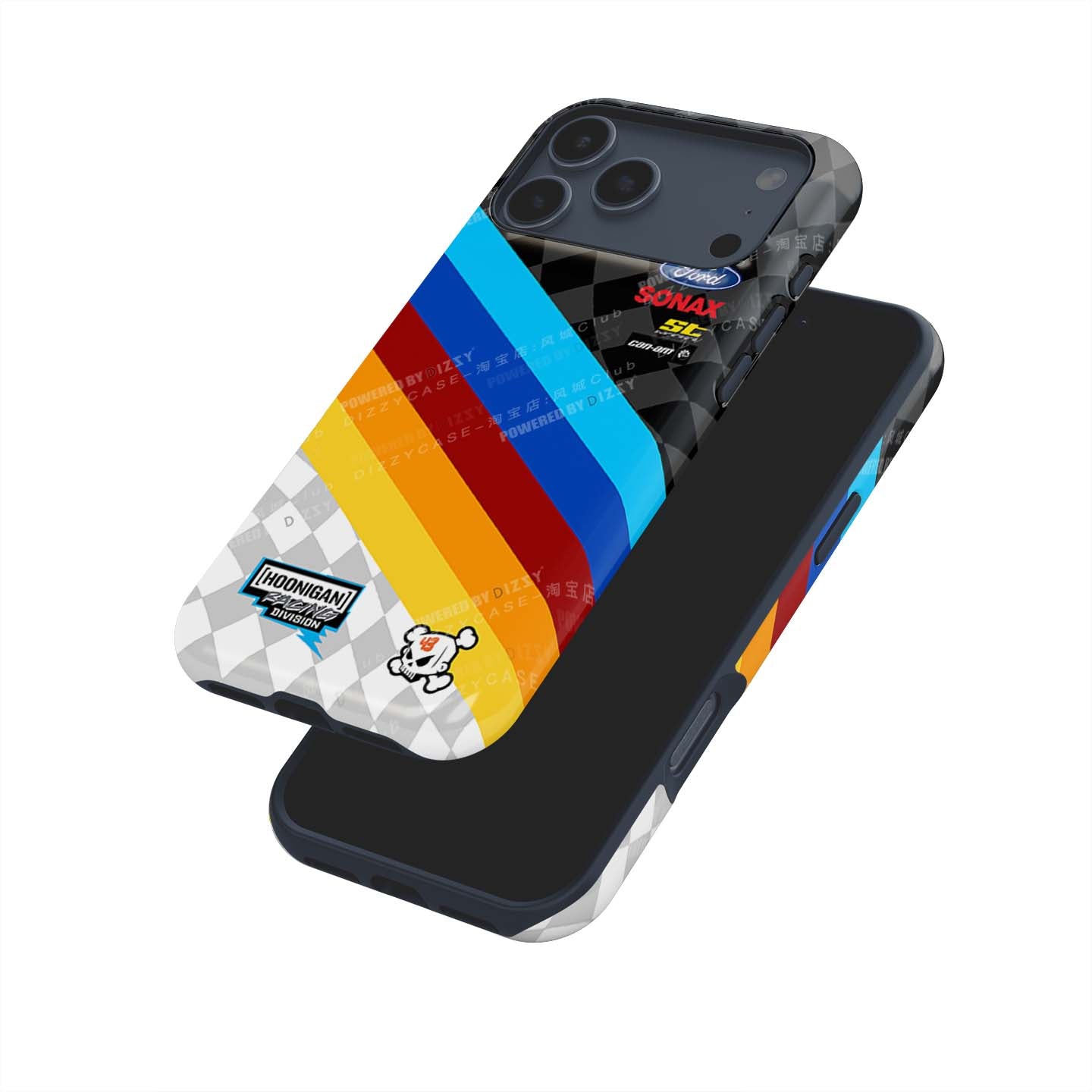 Ken Block Cossie V2 2020 Livery Phone Case: Bold Racing Style