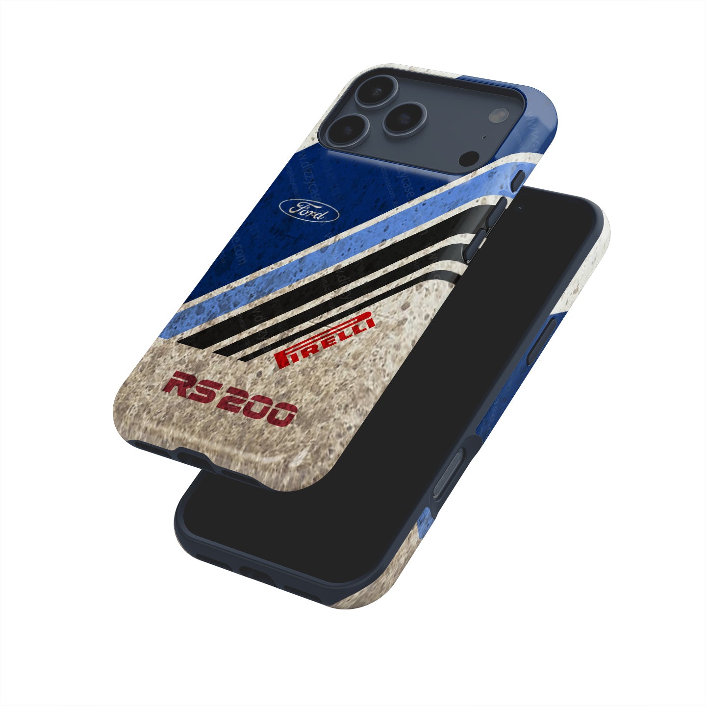 Ford RS200 Group B Rally Phone Case – Iconic Mud Livery Protection | DIZZY CASE
