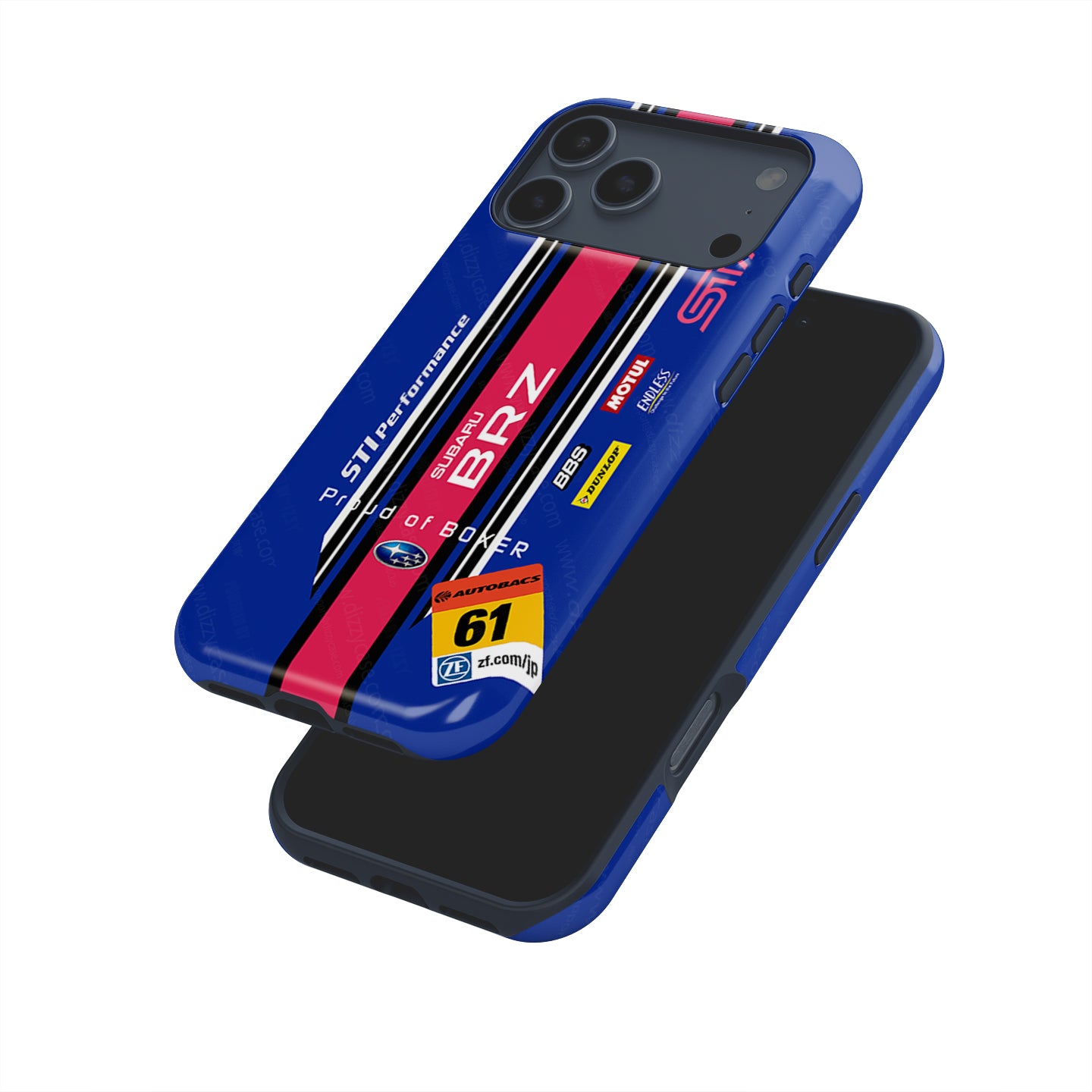 SUPER GT Subaru BRZ GT300 Livery Phone Case: Bold Racing Style & Protection