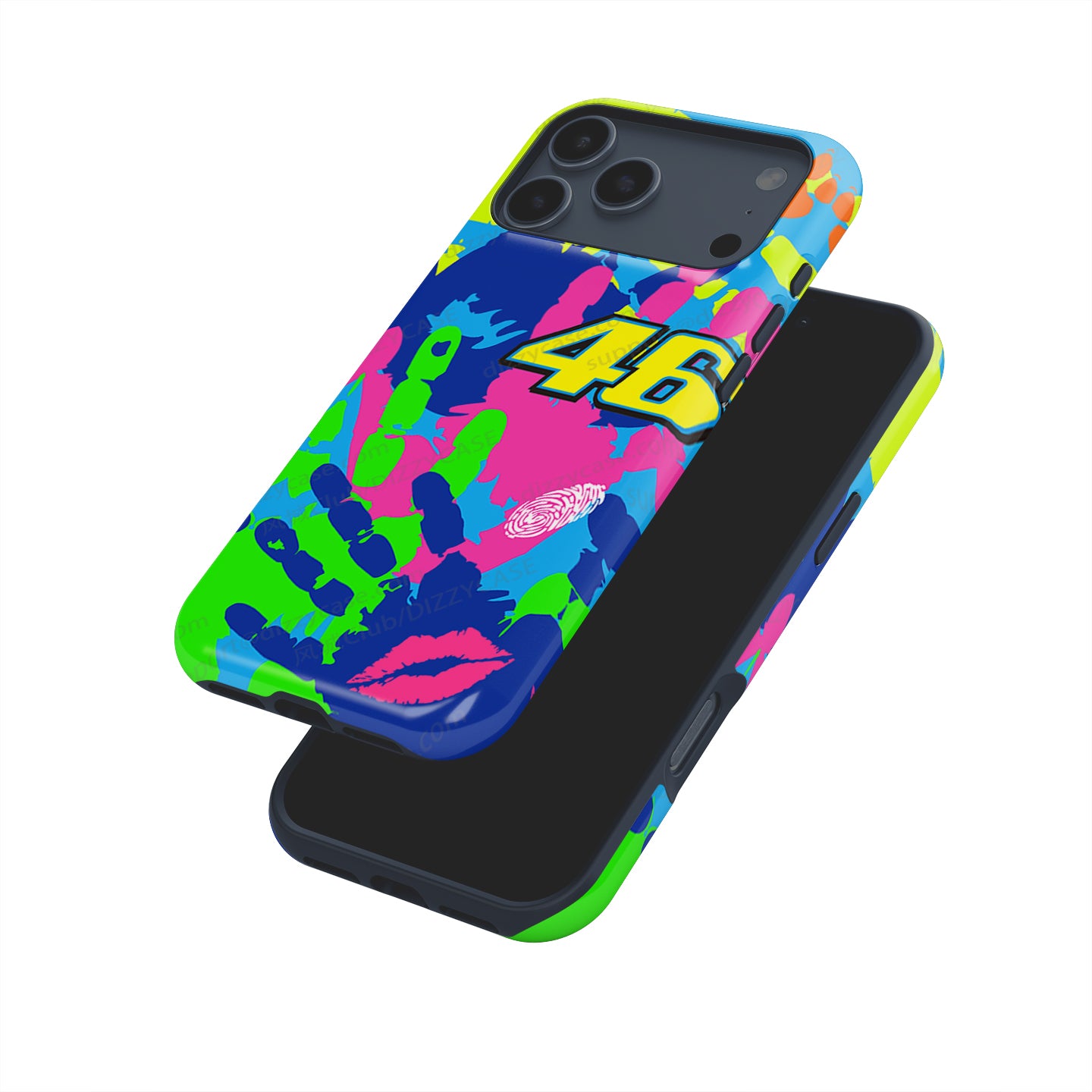 Valentino Rossi’s Misano Special Helmet Livery 2014 Phone Case – Apple Models | DIZZY CASE