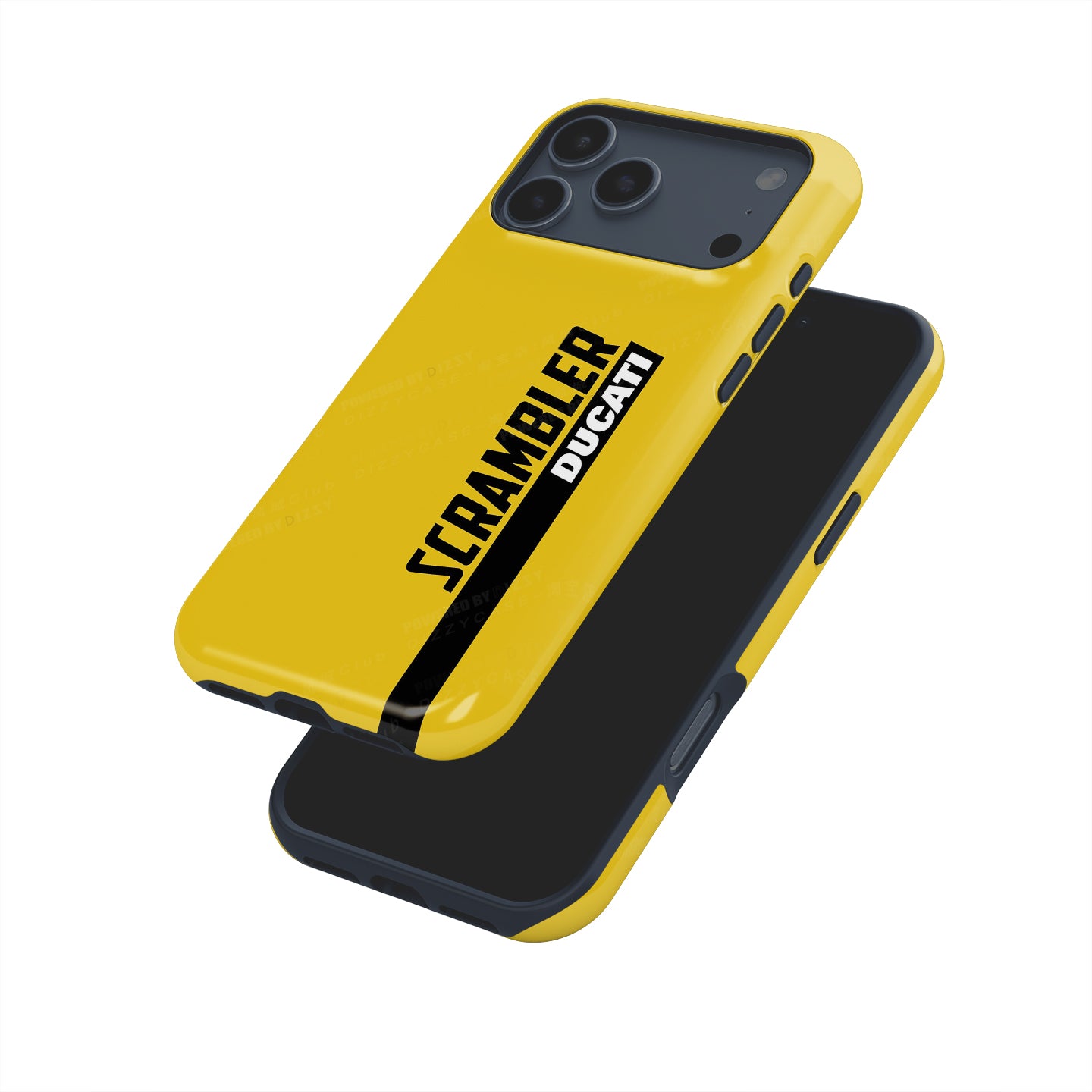 Ride in Style: Scrambler Ducati Yellow Livery Phone Case | DIZZY CASE