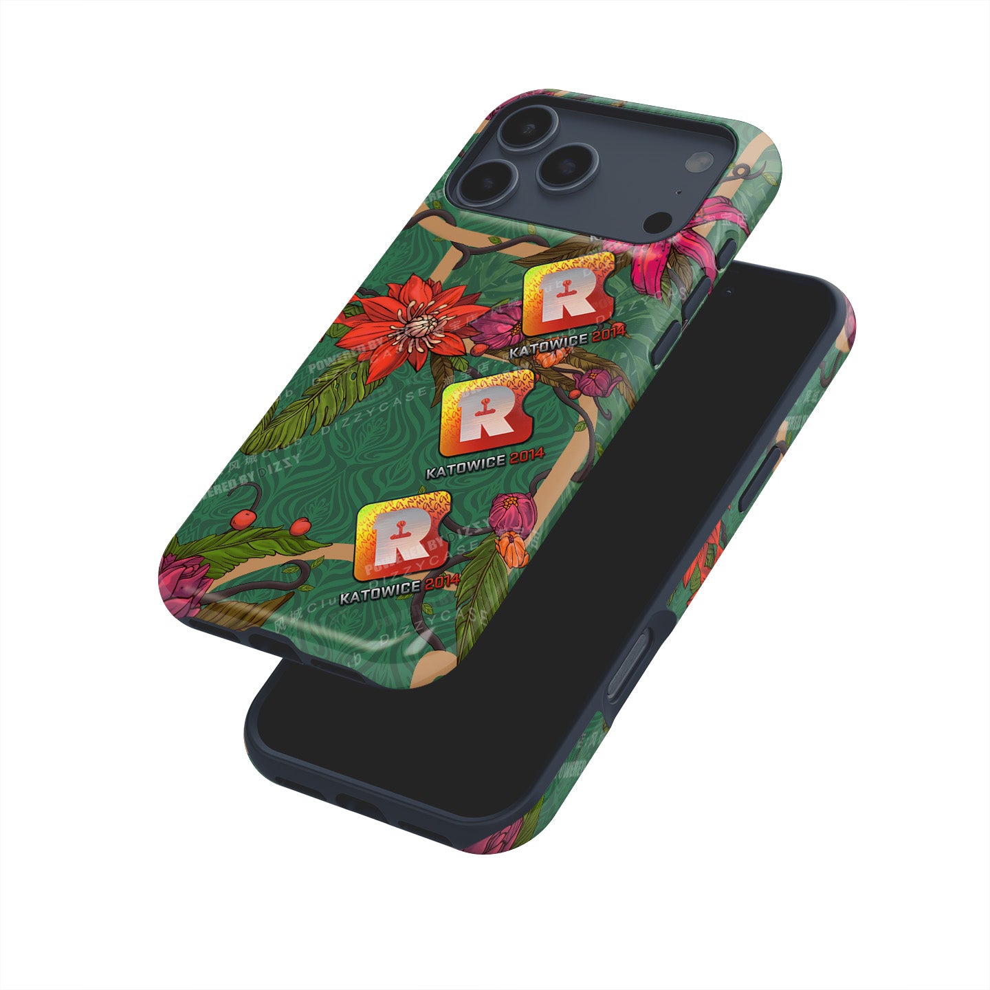 CS / CS2 Phone Case - AK-47 | Wild Lotus with Reason Gaming (Holo) Katowice 2014 by DIZZY CASE