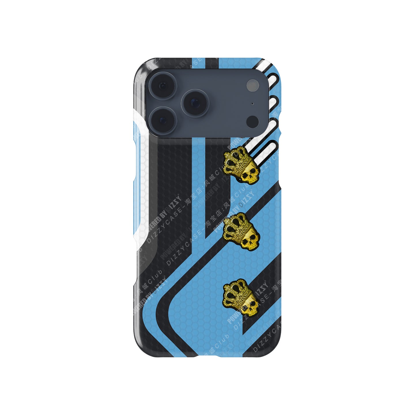 CS2 Vulcan iPhone Case with Crown (Foil) Stickers – DIZZY CASE