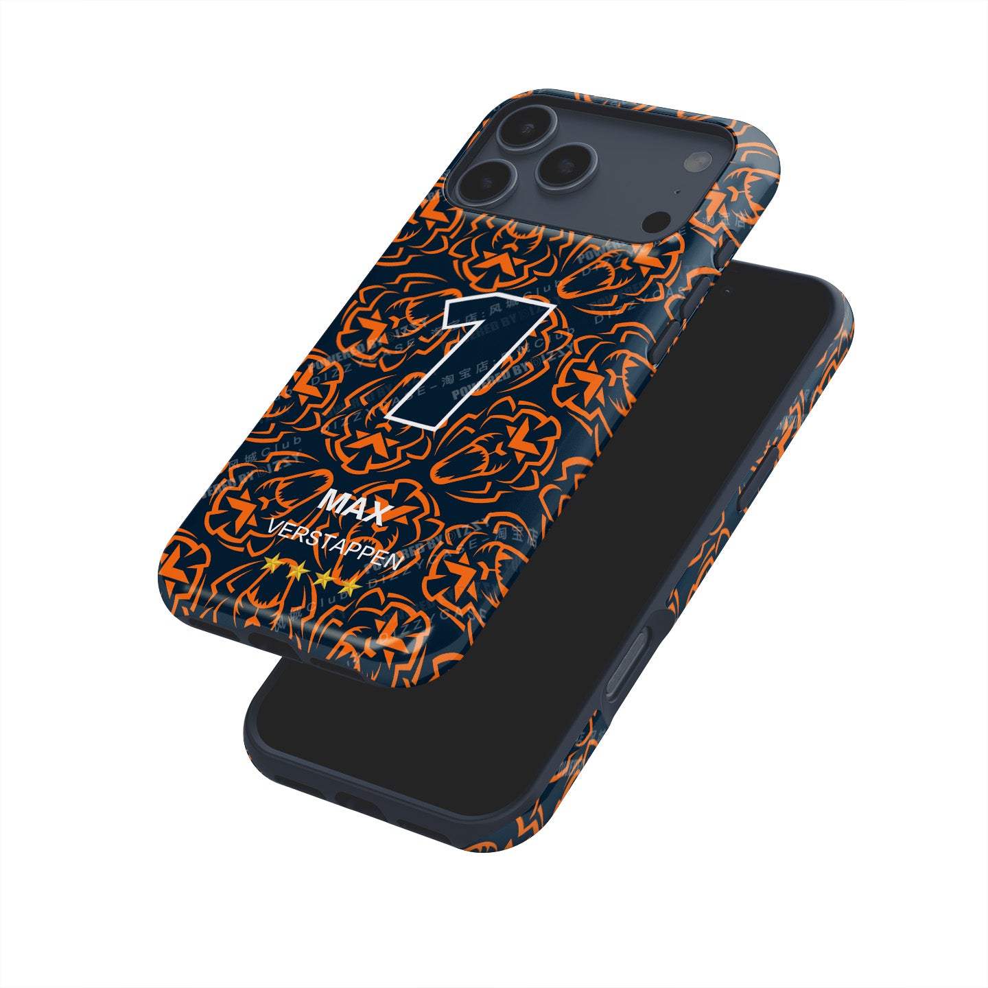 Funda para teléfono Tadej Pogacar 2024 Dual Triumph en jersey amarillo y rosa de DIZZY