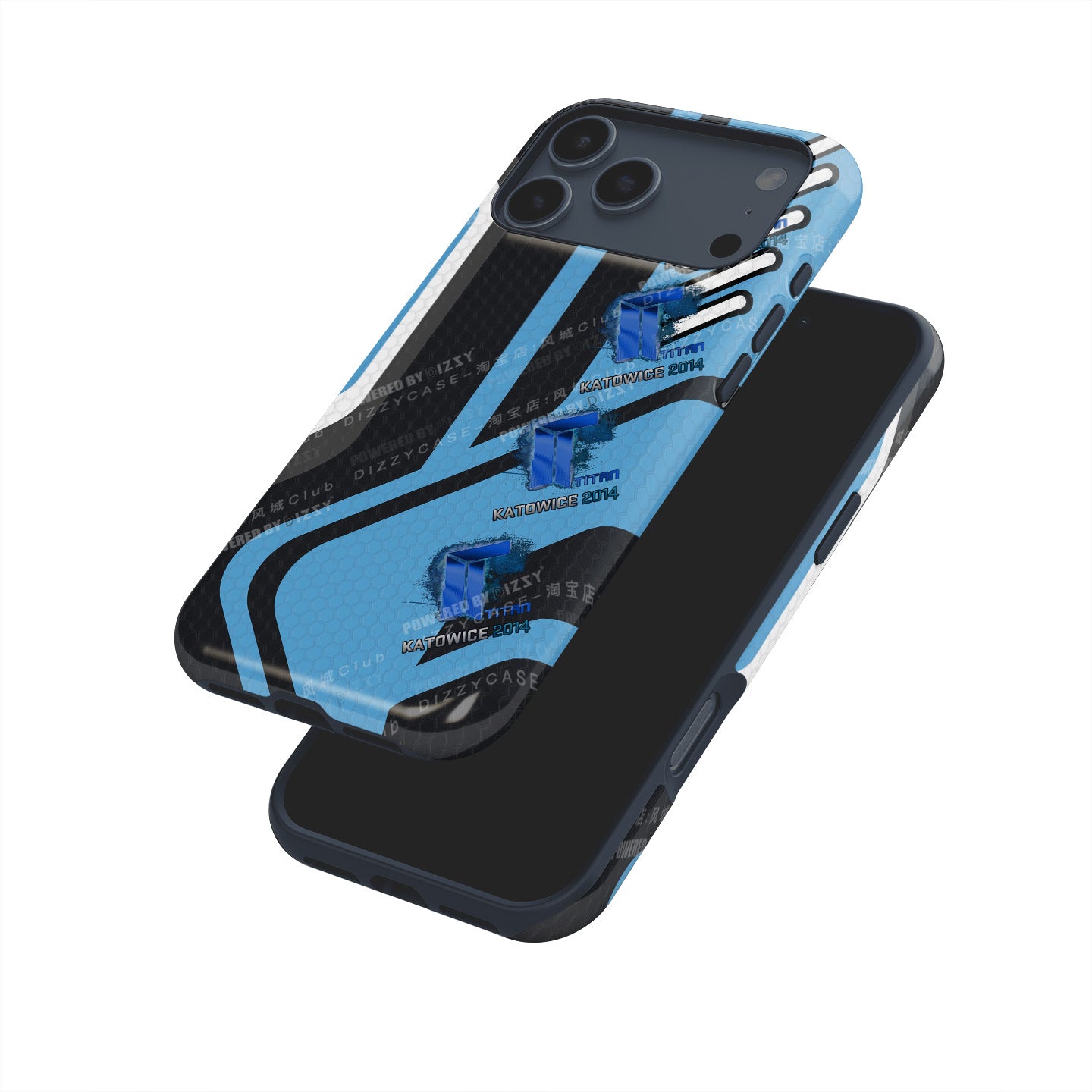 CS / CS2 AK-47 | Vulcan Skin 4×Sticker | Titan | Katowice 2014 Phone Case
