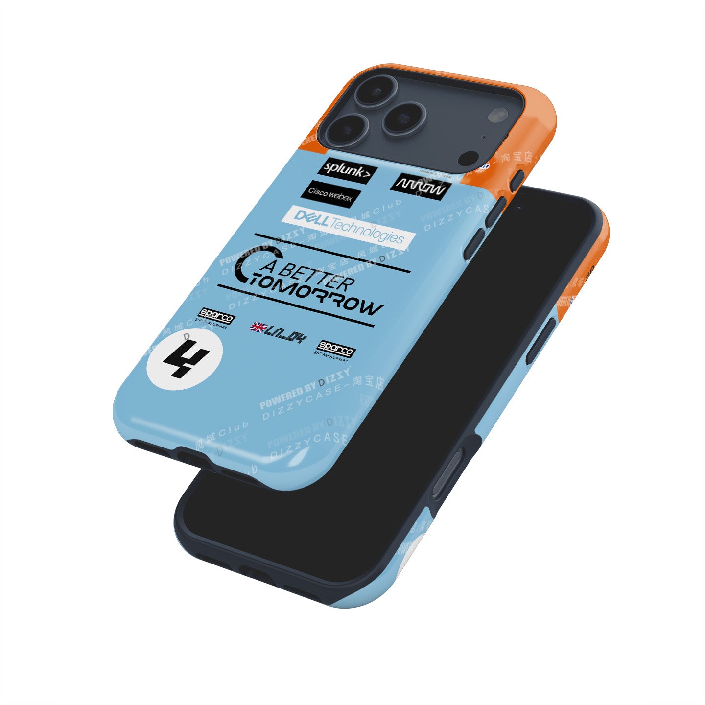 Lando Norris Gulf Livery Case for iPhone - McLaren Monaco Edition