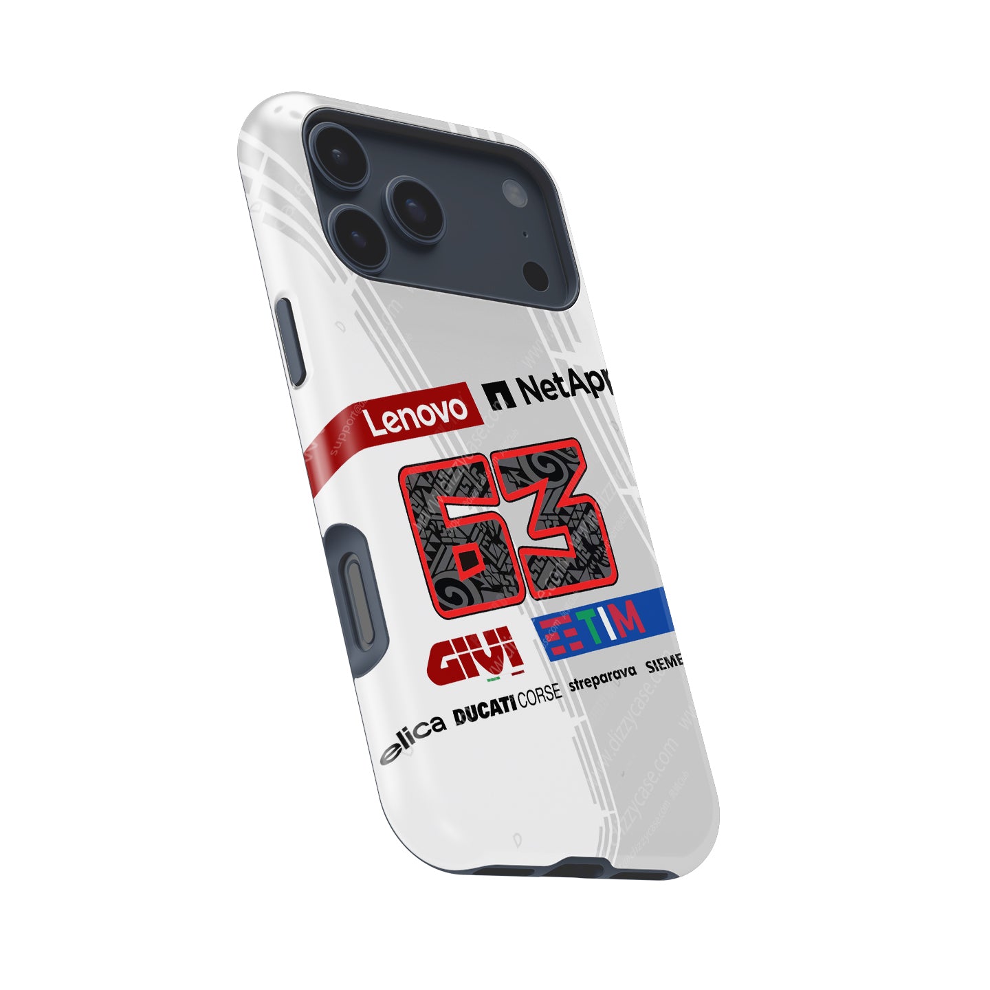 Pecco Bagnaia #63 White Prototype - Case for Google / Xiaomi