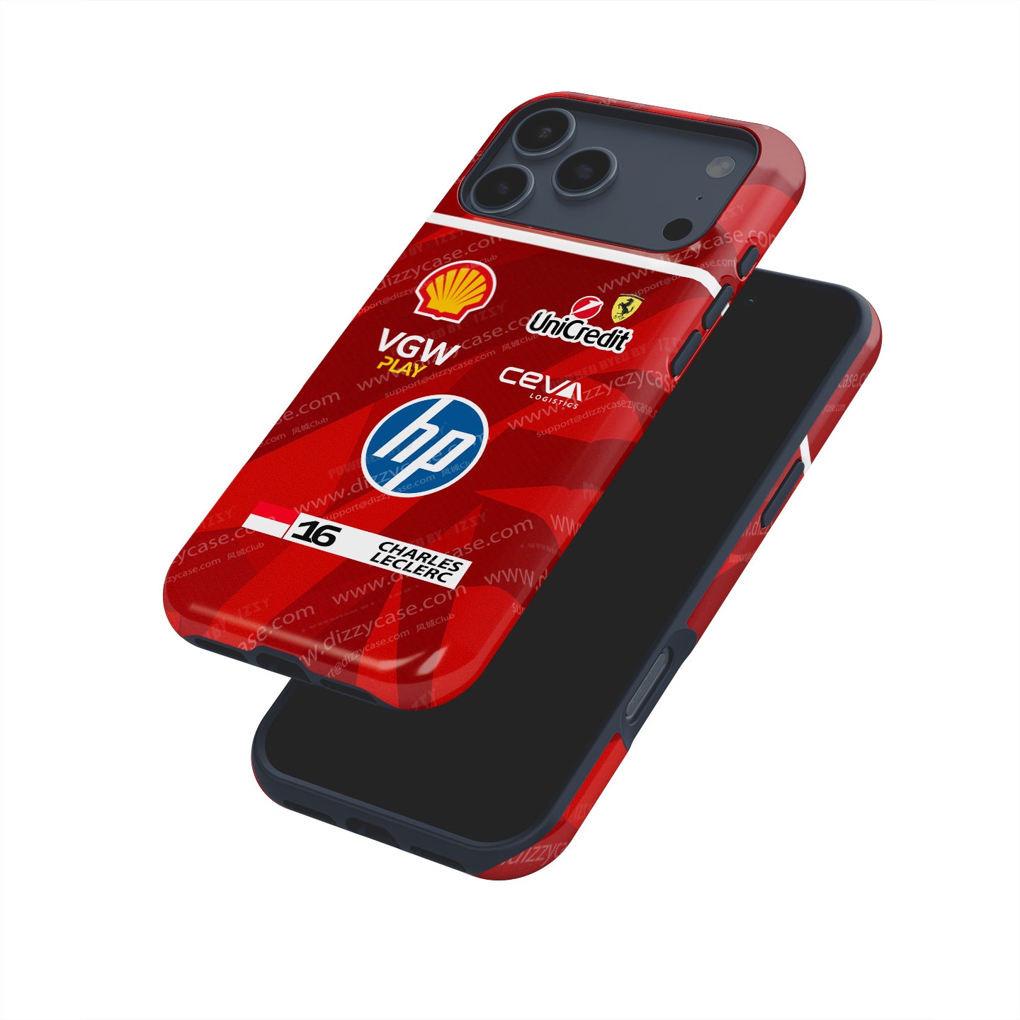 Charles Leclerc #16 Las Vegas 2025 Livery - iPhone Case