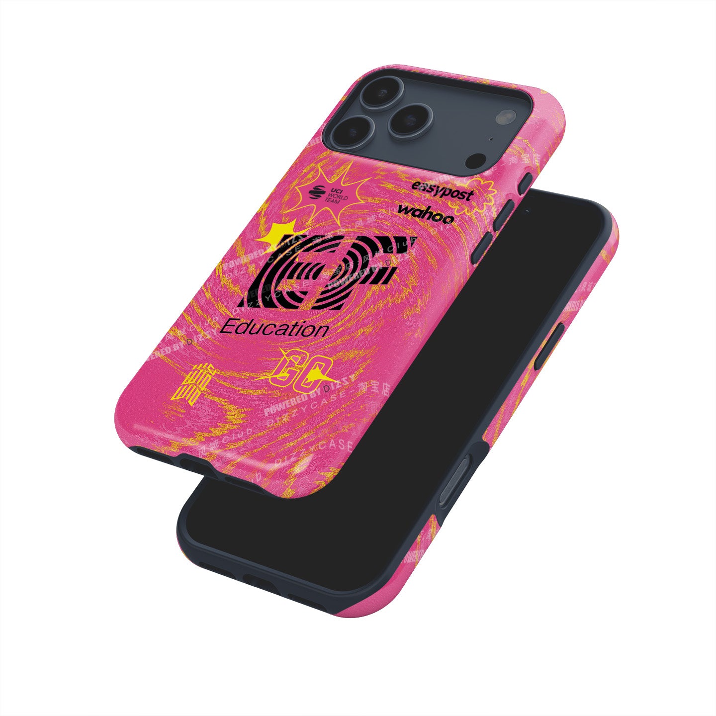 EF Education 2024 Team Jersey Phone Case – Wild Style Edition (Pink Swirl)