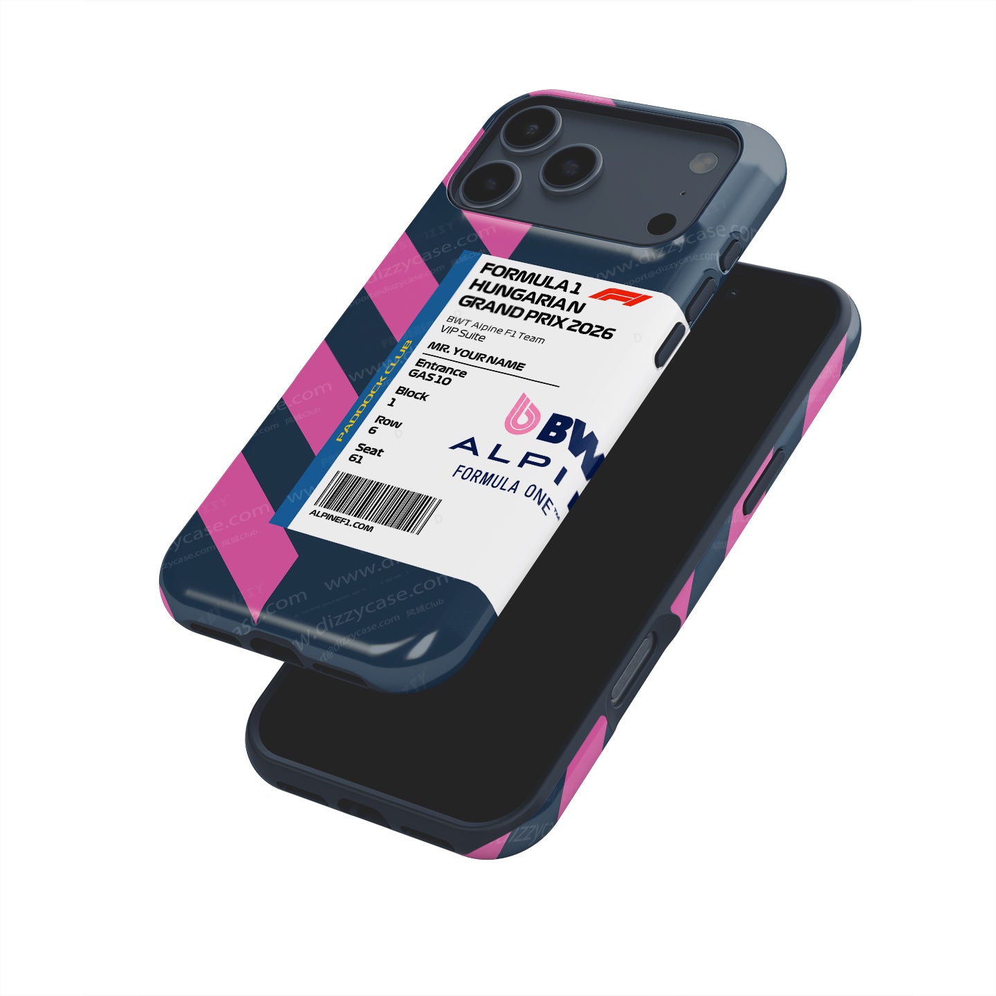 Alpine VIP Pass iPhone Case - Hungary 2026 | DIZZY CASE