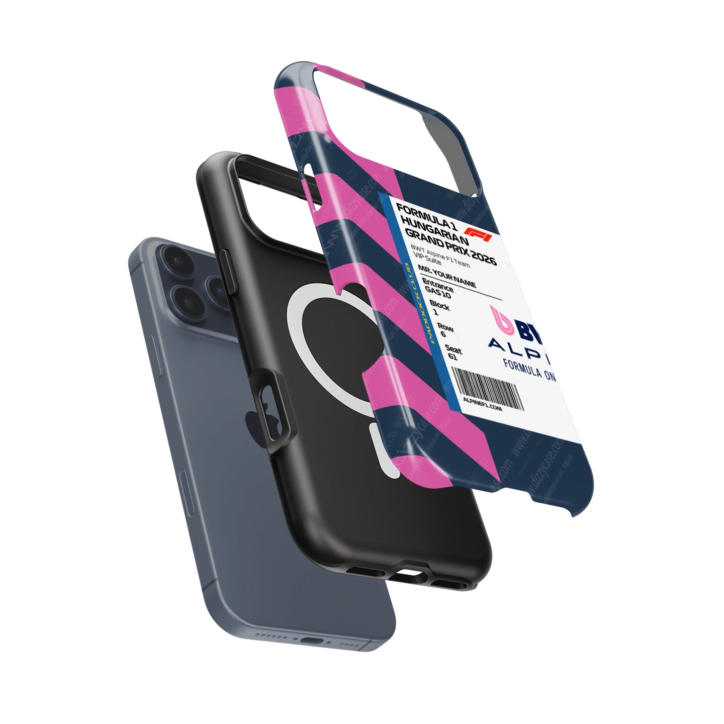 Alpine VIP Pass iPhone Case - Hungary 2026 | DIZZY CASE