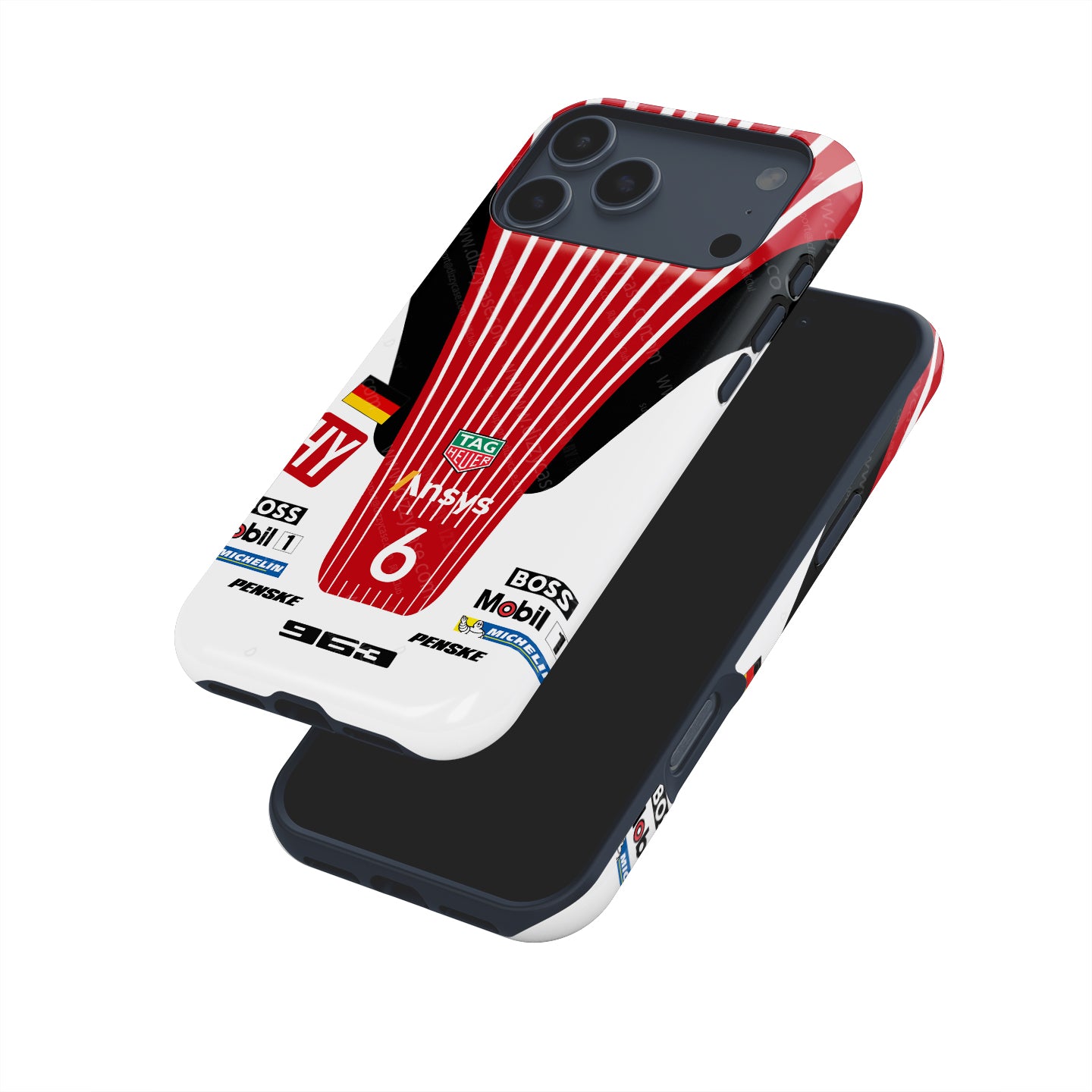 Porsche 963 LMDh No.6 Livery Phone Case: Bold Design, Ultimate Protection | DIZZY CASE