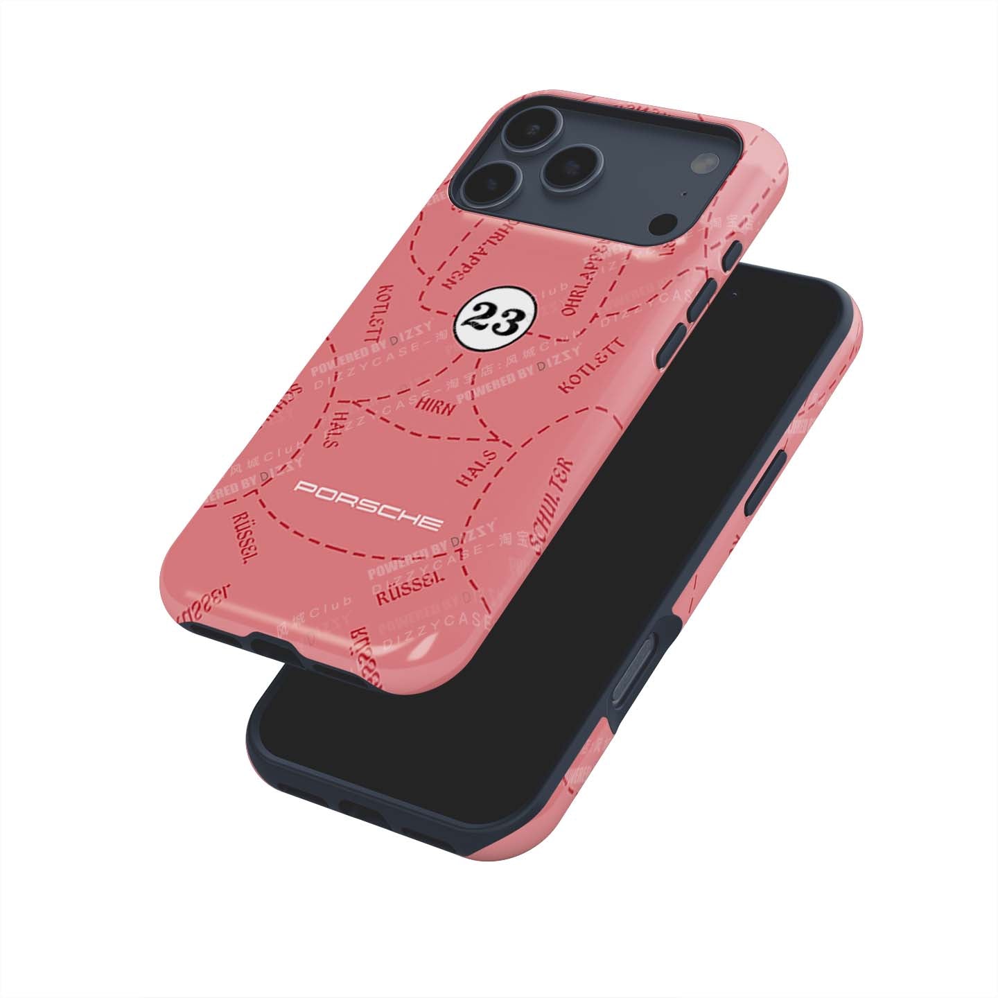 Porsche 911 RSR Pink Pig Phone Case: Iconic Motorsport Style | DIZZY CASE