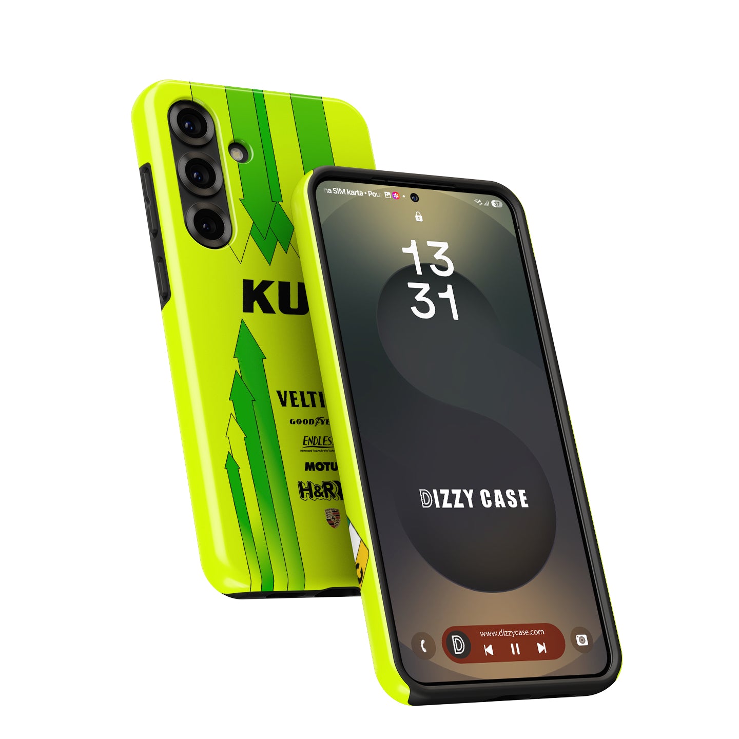 Manthey Racing #91 Porsche 911 GT3 R Grello Samsung Galaxy case front view