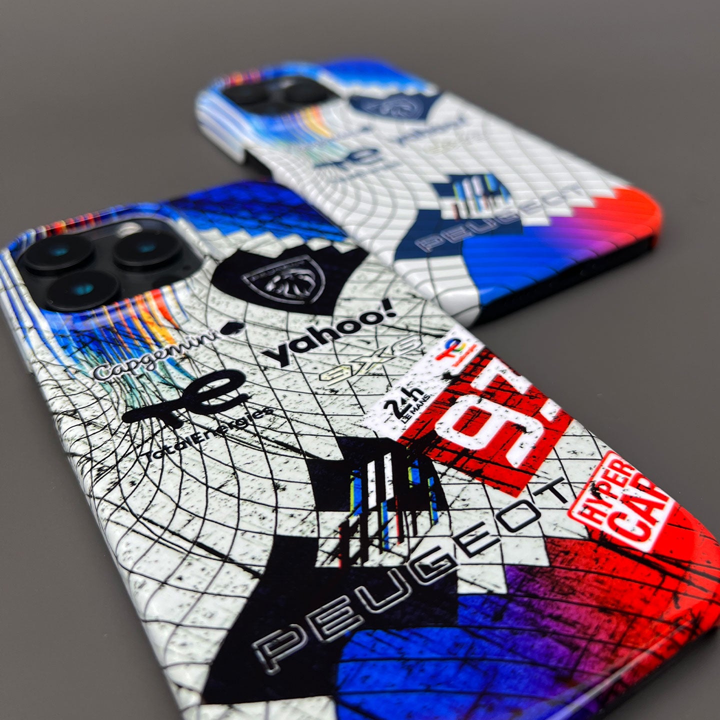 Peugeot 9X8 Le Mans 100th Anniversary Phone Case – Hypercar Tribute Livery (Race-Worn Edition)