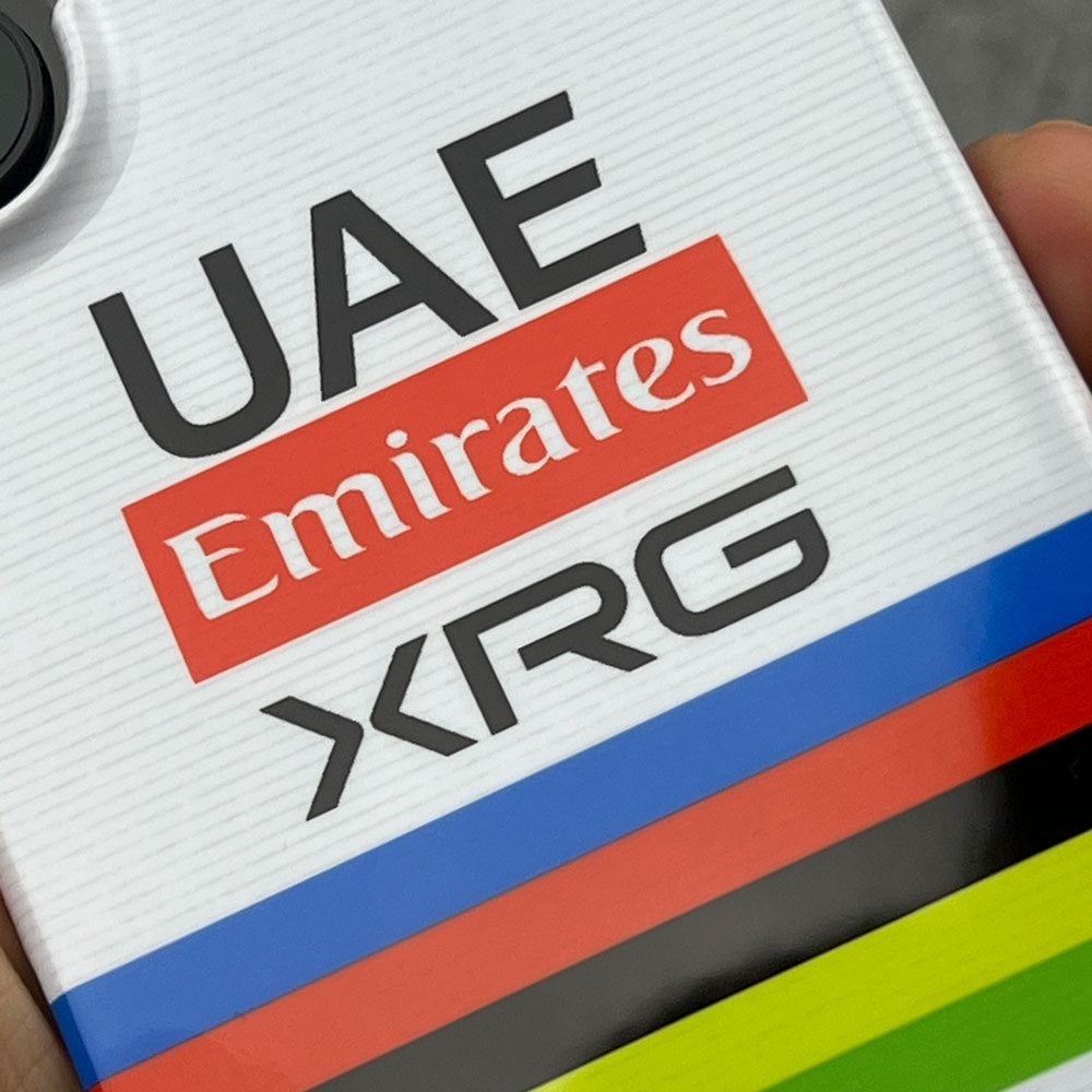 Tadej Pogačar 2024 UCI Road World Championships Rainbow Jersey Designs Phone Case