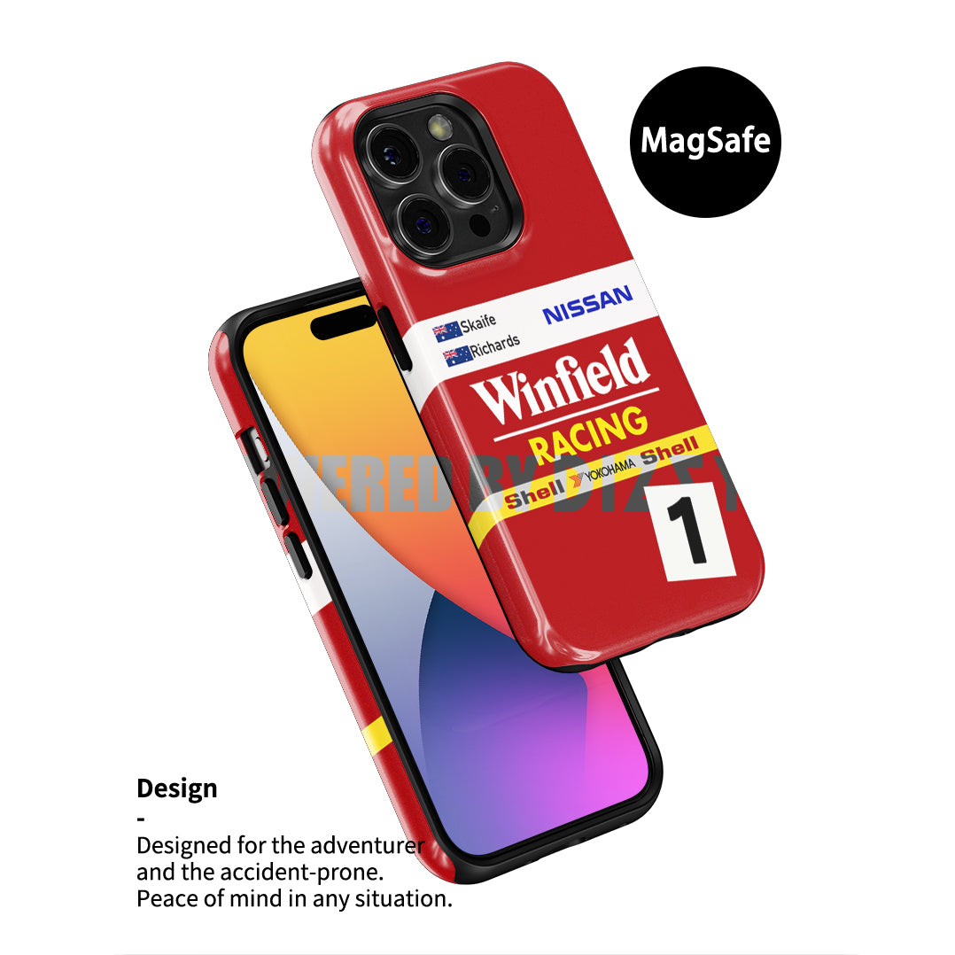 1992 Winfield Racing Nissan GT-R32 Phone Case: Bold Style & Ultimate Protection
