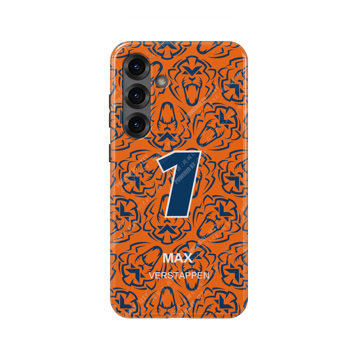 Max Verstappen 2025 Orange Lion Samsung Phone Case – F1 Max Verstappen 2025 Orange Lion Samsung Phone Case – F1