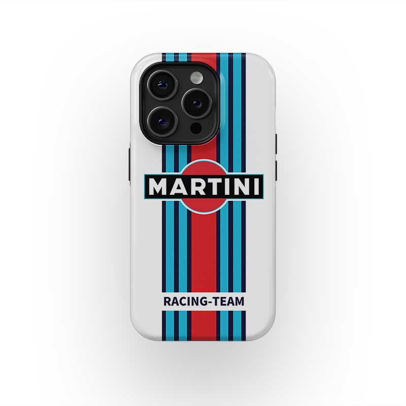 Martini Racing Livery iPhone Case – Classic Racing Heritage for Apple