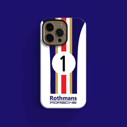 Rothmans Porsche 956 Le Mans Livery Phone Cases - For iPhone and Samsung