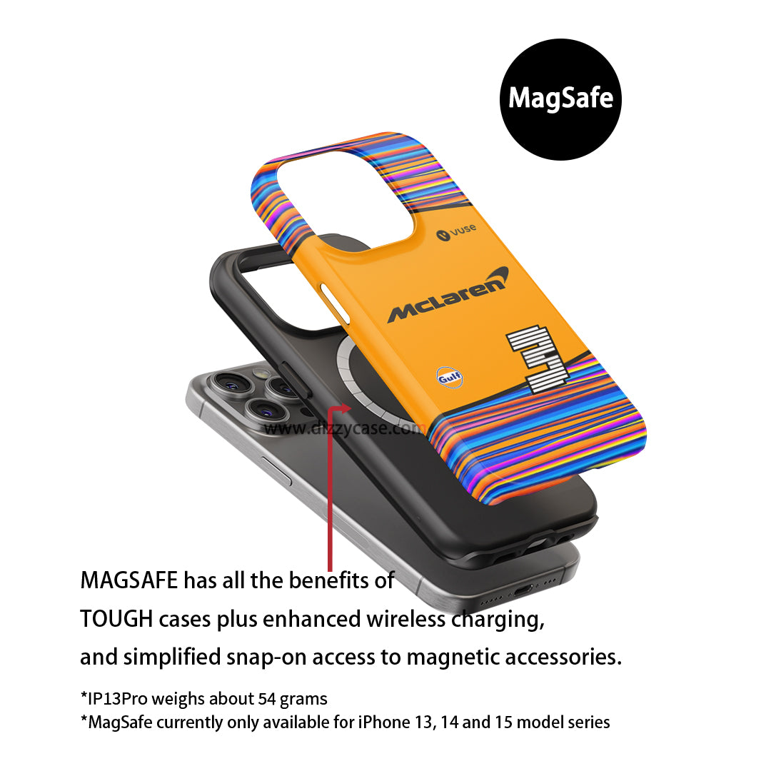 Celebrate Ricciardo’s McLaren Legacy: Abu Dhabi Vuse iPhone Case