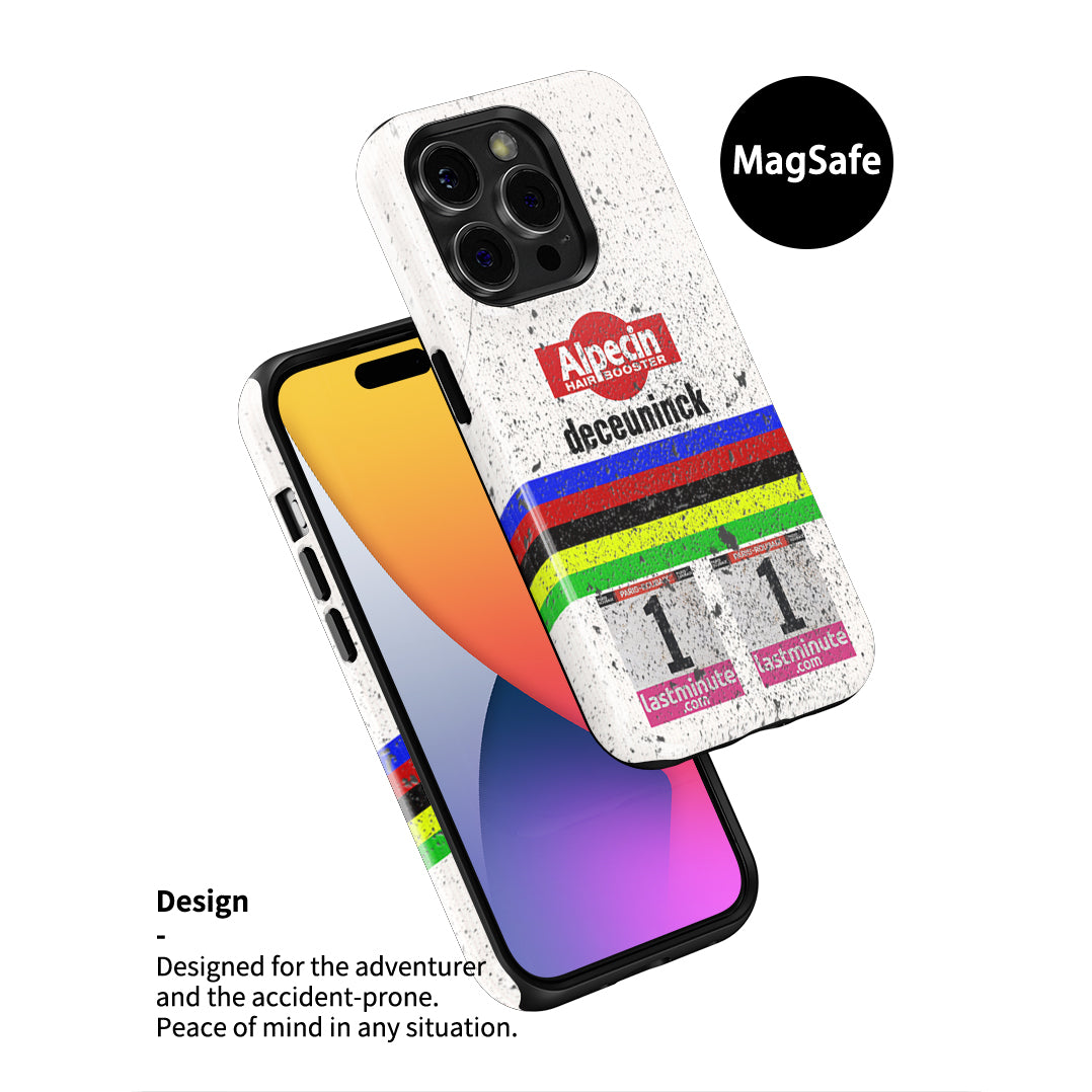 Mathieu van der Poel 2024 World Champion Phone Case: Celebrate Cycling Glory