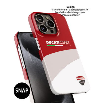 Classic Ducati Corse Phone Case for MotoGP Fans