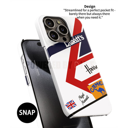 Legendary F1 Helmet Case – Nigel Mansell Apple iPhone-Compatible