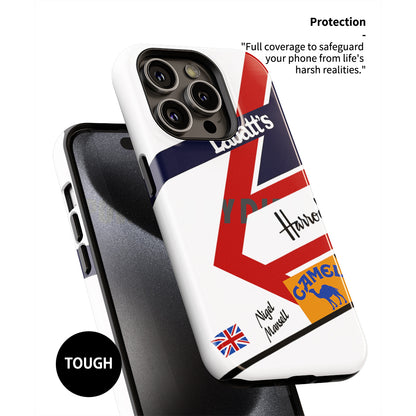 Legendary F1 Helmet Case – Nigel Mansell Apple iPhone-Compatible