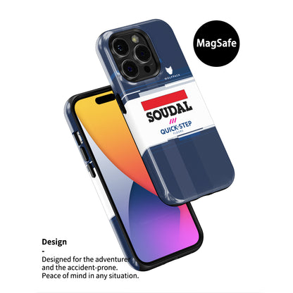 Celebrate Cycling Success with the Soudal Quickstep 2023 Phone Case