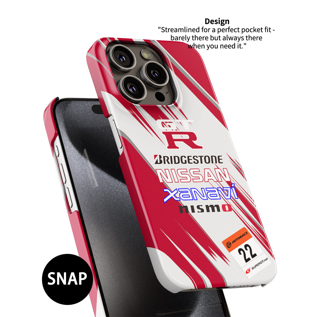 Funda para teléfono con librea Nissan XANAVI NISMO GT-R '03