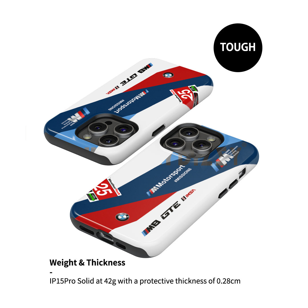 Legendary BMW M8 GTE #25 iPhone Case – IMSA 2020 Livery