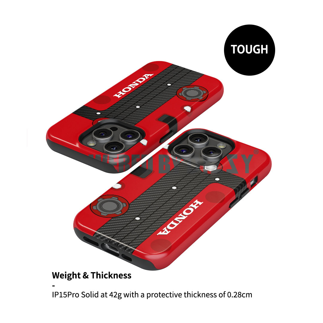 JDM Honda K20 Engine K20A RED Phone Case – Unleash Your Passion