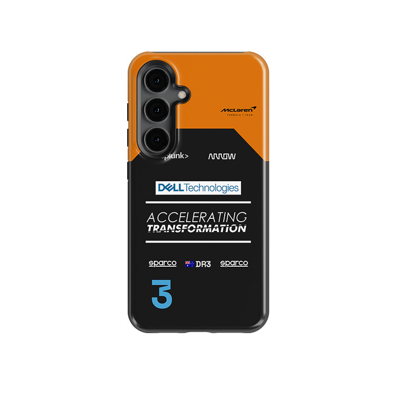 Daniel Ricciardo McLaren Livery Samsung Case - Snap & Tough