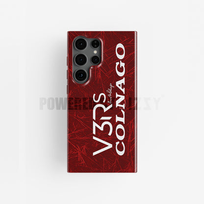 Colnago V3RS Disc Frozen Red Livery SAMSUNG Phone Case by DIZZY