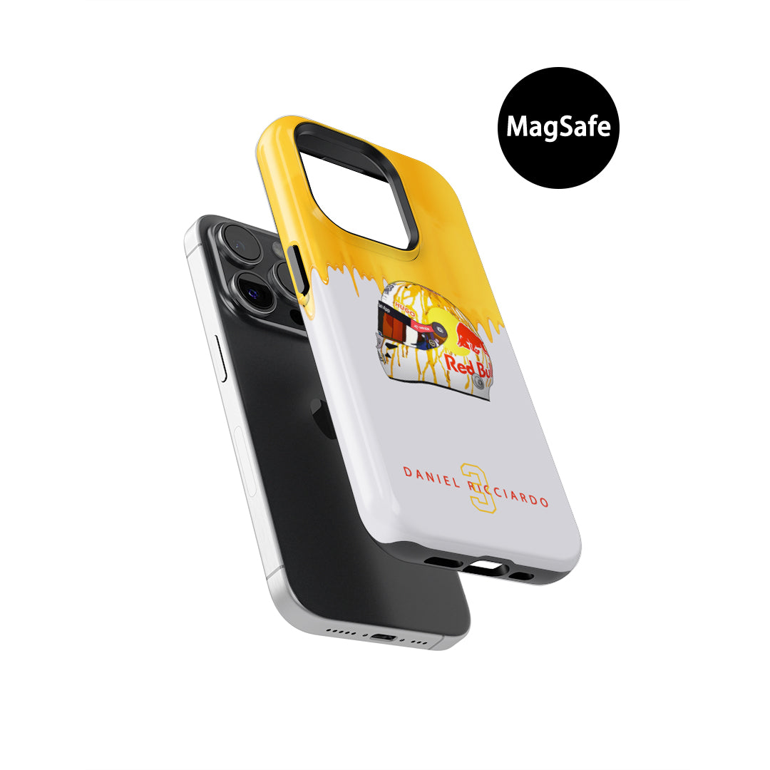 Daniel Ricciardo 2024 Canadian Grand Prix Helmet iPhone Case – Maple Dan Edition