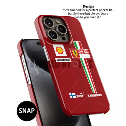 Kimi Raikkonen 2007 Ferrari Wins Case – Apple iPhone Models