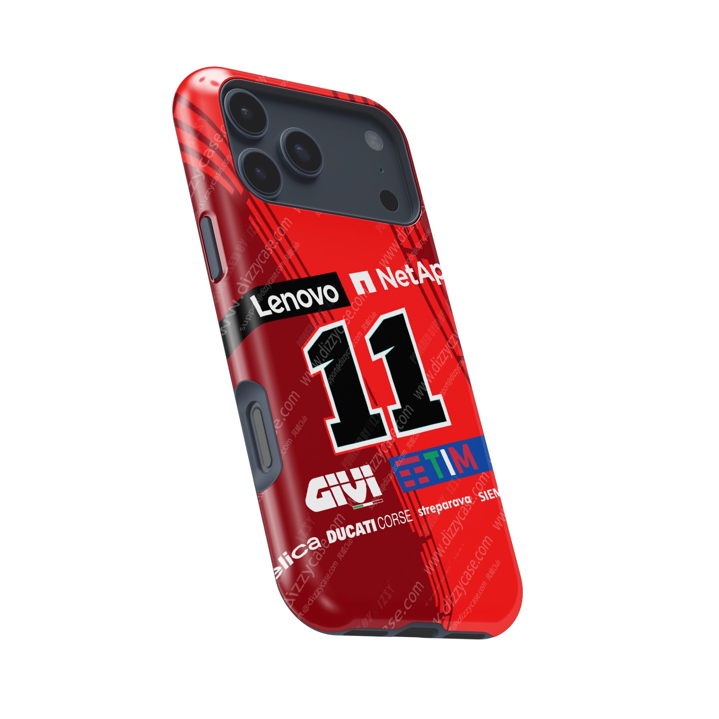 Nicolò Bulega 2025 Ducati GP25 Livery Case - Google / Xiaomi / OnePlus / Huawei