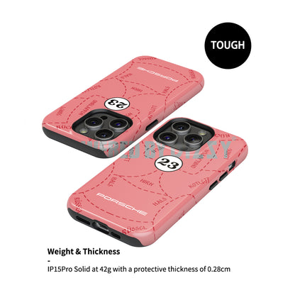 Porsche 911 RSR Pink Pig Phone Case: Iconic Motorsport Style