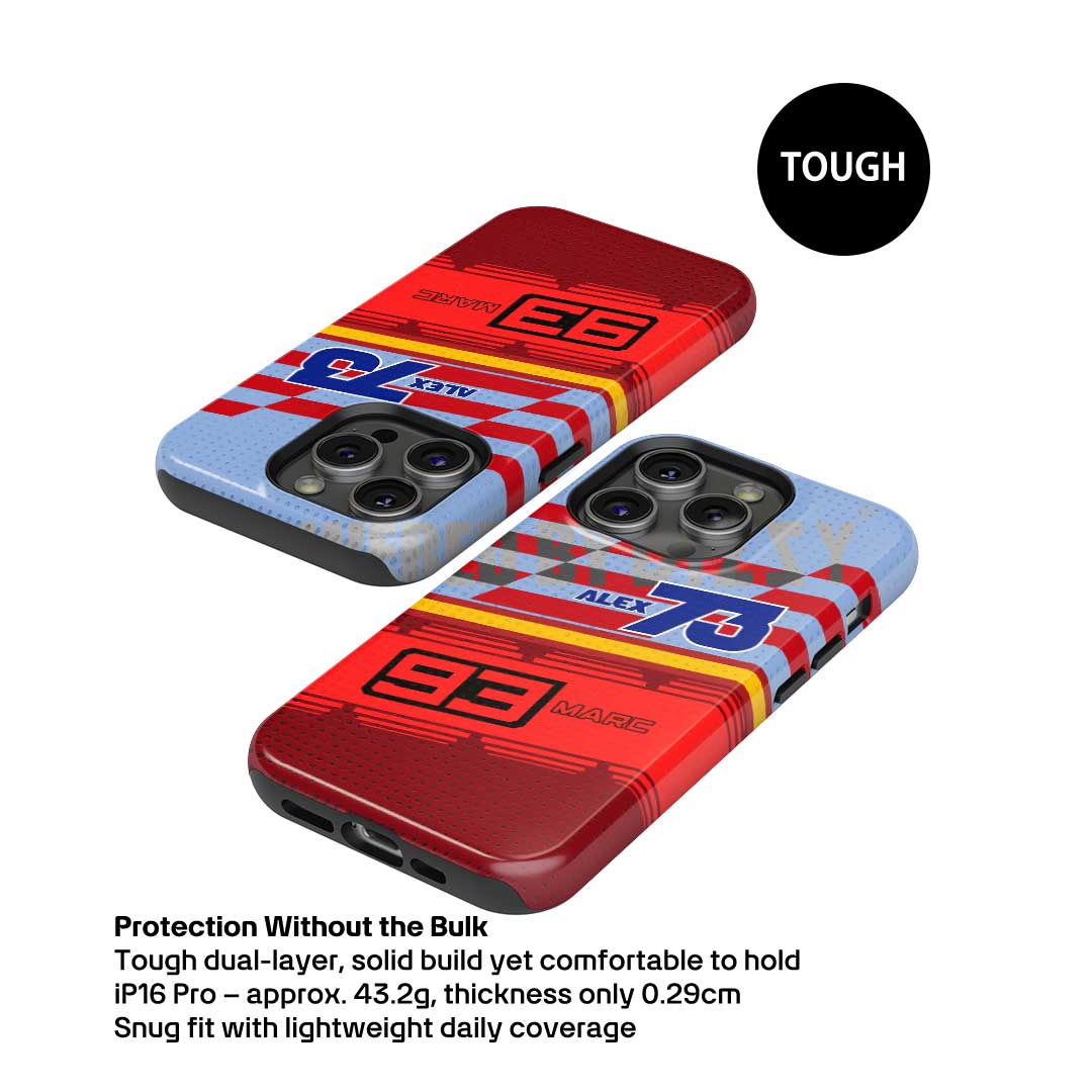 Márquez Brothers Ducati Tribute Phone Case – Dual Racer Design (for Samsung)