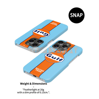 Unleash the Racing Legend: Gulf Racing Livery Phone Case