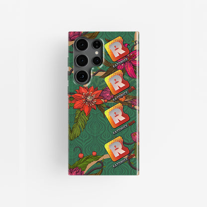 Funda para teléfono DIZZY Neon Revolution AK-47: vitalidad desatada