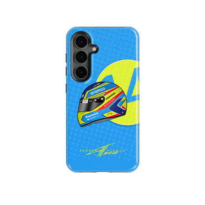 Universal Fit Racing Spirit: Alonso 2023 Helmet Phone Case