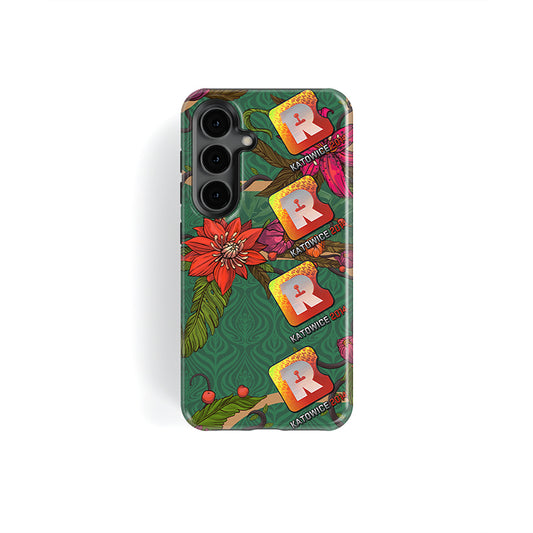 Funda para teléfono DIZZY Neon Revolution AK-47: vitalidad desatada