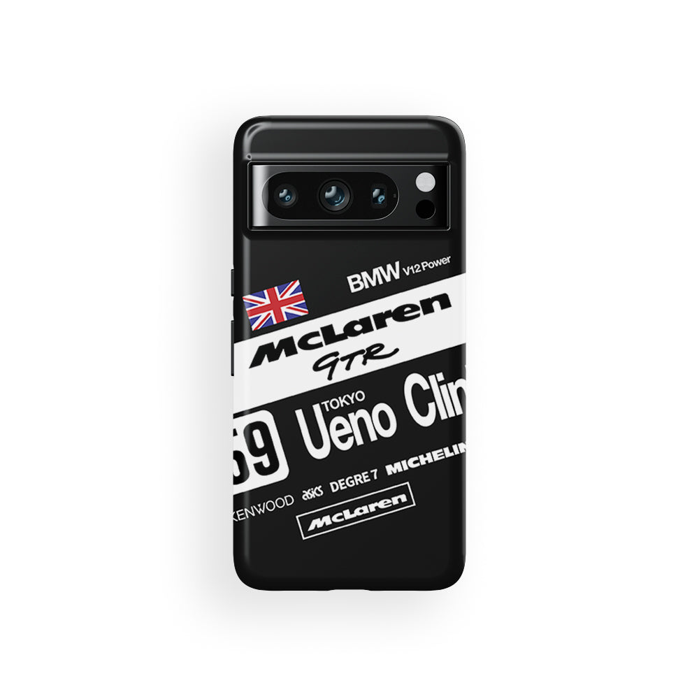 Legendary McLaren F1 GTR Le Mans 1995 Livery Phone Case by DIZZY