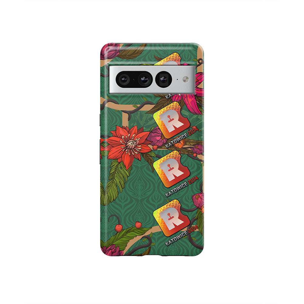 Funda para teléfono DIZZY Neon Revolution AK-47: vitalidad desatada